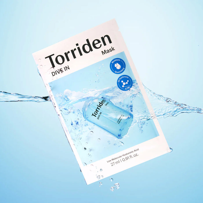 [TORRIDEN] DIVE IN Low Molecular Hyaluronic Acid Mask Pack (10 sheets)